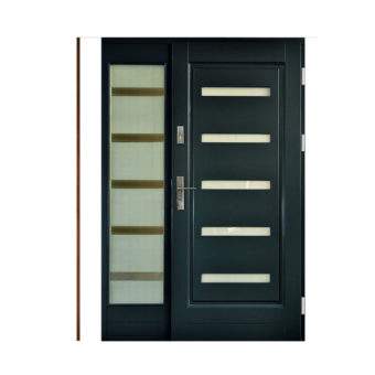 Drzwi drewniane Wiatrak – wzór NS12